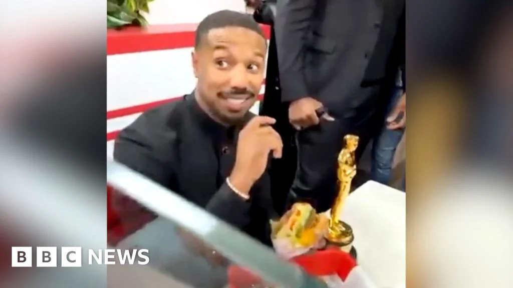And the burger goes to… Michael B Jordan marks Oscars win at In-N-Out