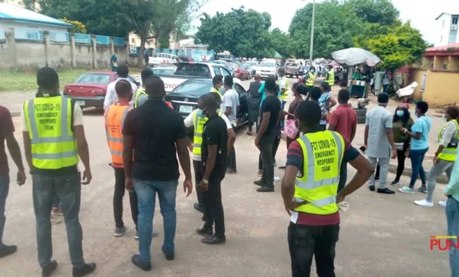 JUST IN: Health workers protest controversial reform bills in Abuja