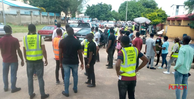 JUST IN: Health workers protest controversial reform bills in Abuja
