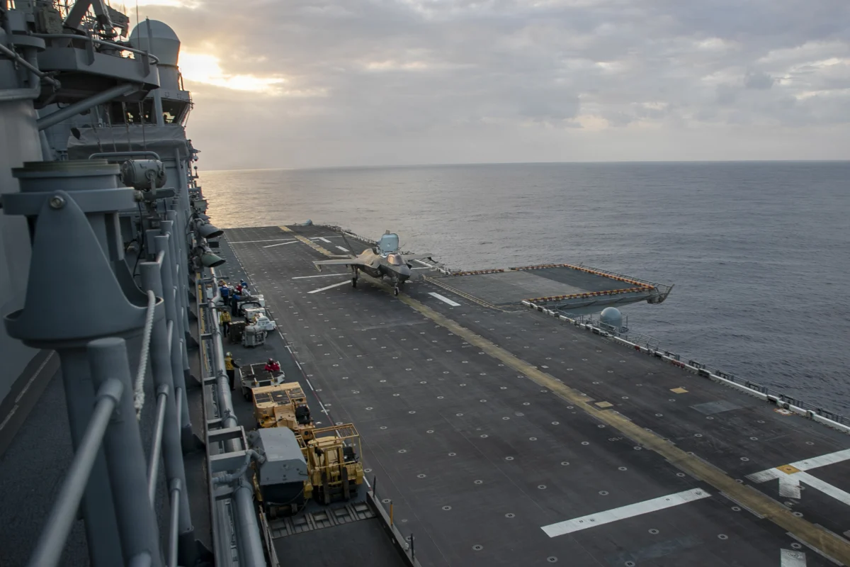 Pentagon Reinforces Middle East Presence with Tripoli Amphibious Ready Group Amid Escalating Conflict with Iran