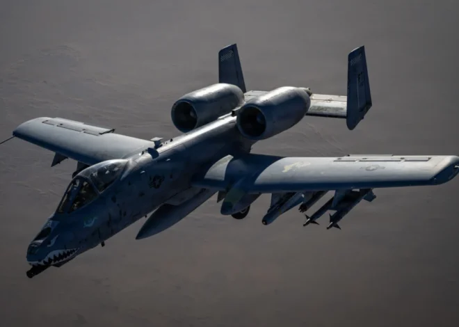 U.S. Air Force A-10 Thunderbolt II Joins Maritime Interdiction Operations in the Strait of Hormuz Under Operation Epic Fury