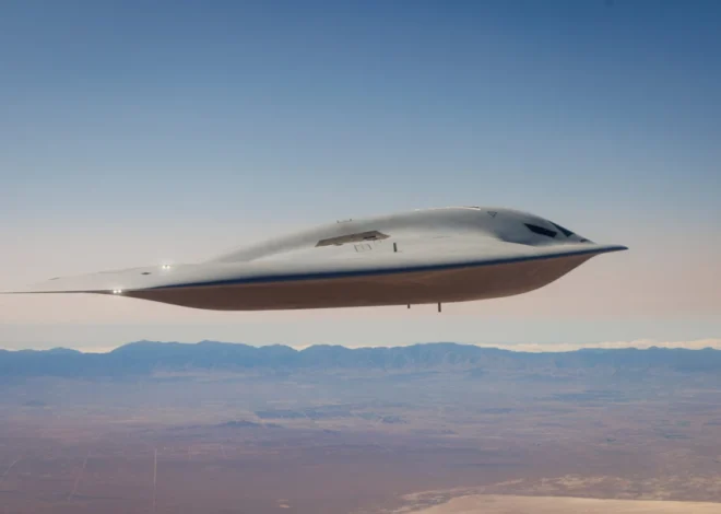 US Air Force B-21 Raider Conducts Critical Close Proximity Flight Testing with KC-135 Tanker in Mojave Desert
