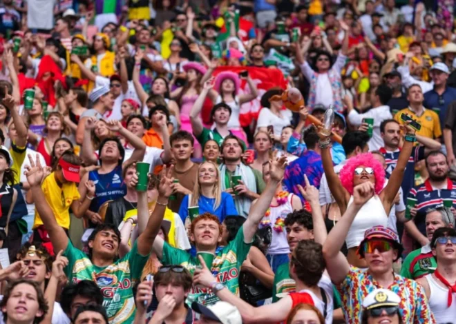 Hong Kong Sevens Ignites Kai Tak Stadium Amidst Vibrant Fan Displays and Economic Stirrings