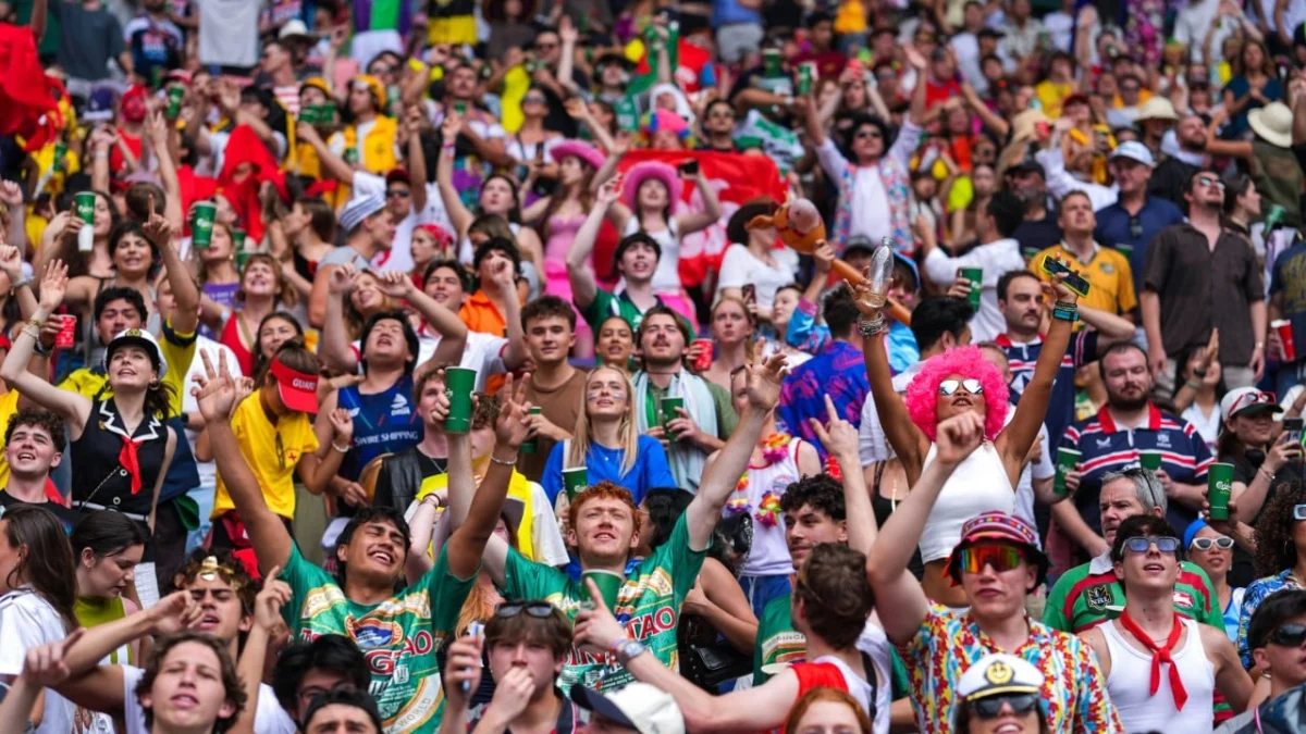 Hong Kong Sevens Ignites Kai Tak Stadium Amidst Vibrant Fan Displays and Economic Stirrings