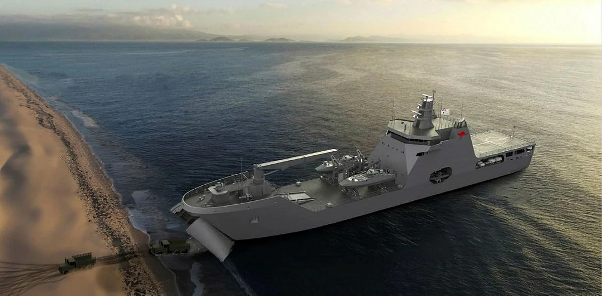 US Marine Corps Unveils New Medium Landing Ship Design to Bolster Littoral Operations and Indo-Pacific Strategy