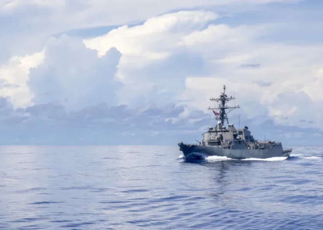 US Navy Strengthens Blockade of Iran as USS Spruance Intercepts Cargo Vessel in the Strait of Hormuz