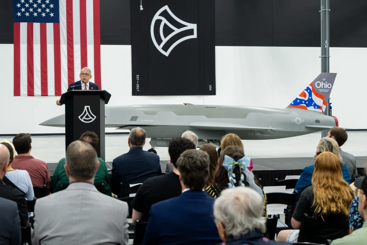 Anduril Rolls Off First Ohio-Made YFQ-44A Autonomous Fighter as Air Force Accelerates Collaborative Combat Aircraft Program