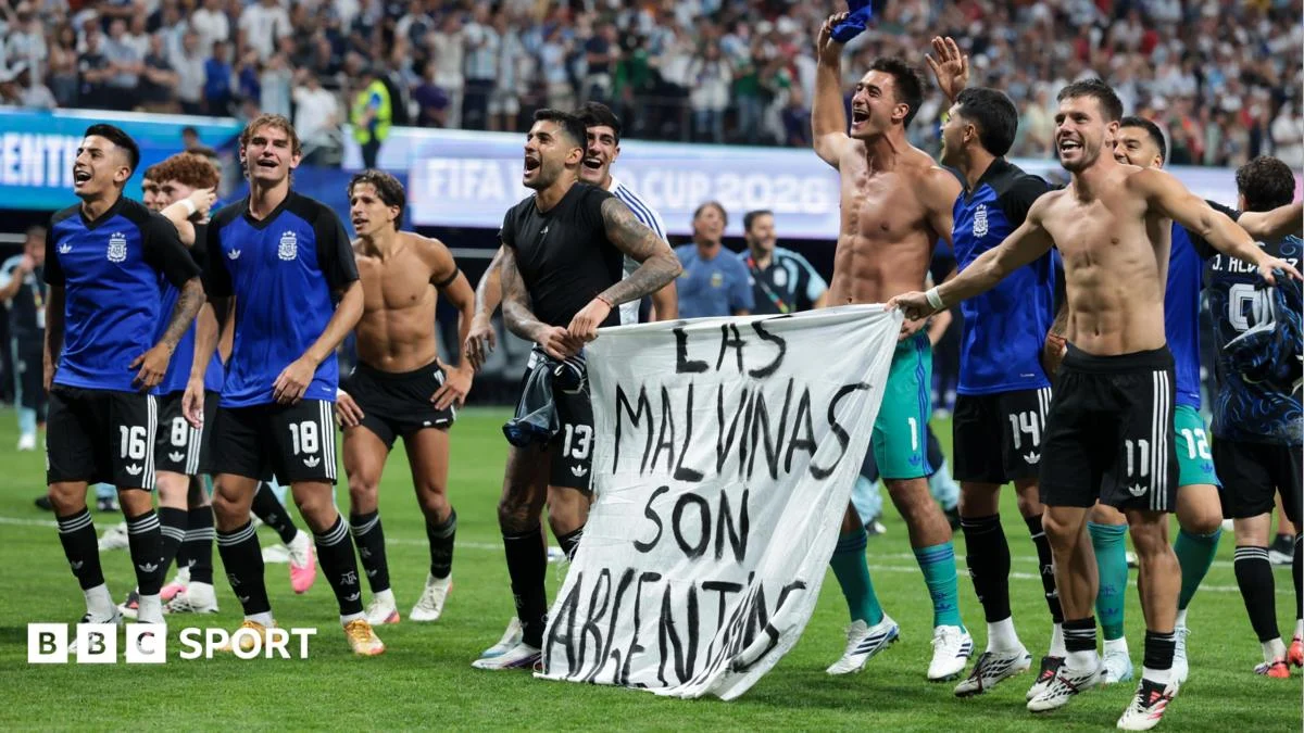 Argentina Faces Fifa Disciplinary Action After Falklands Banner Celebration in World Cup Semi-Final