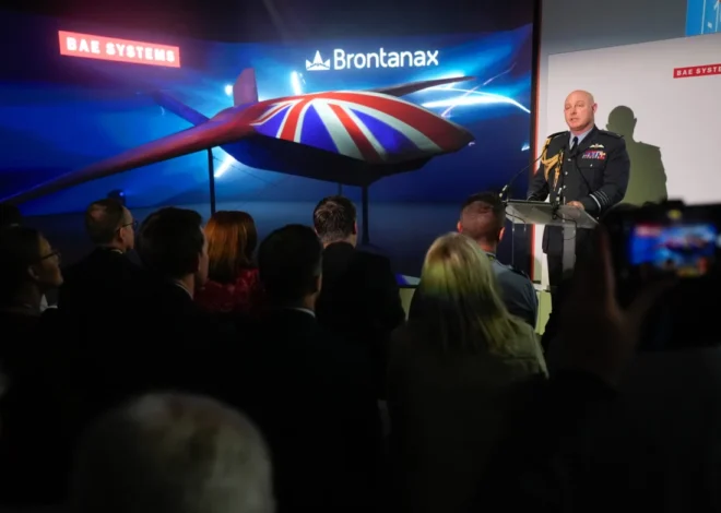 BAE Systems Unveils Brontanax Unmanned Combat Aircraft at Farnborough as Britain Accelerates Sovereign Storm Fighter Program