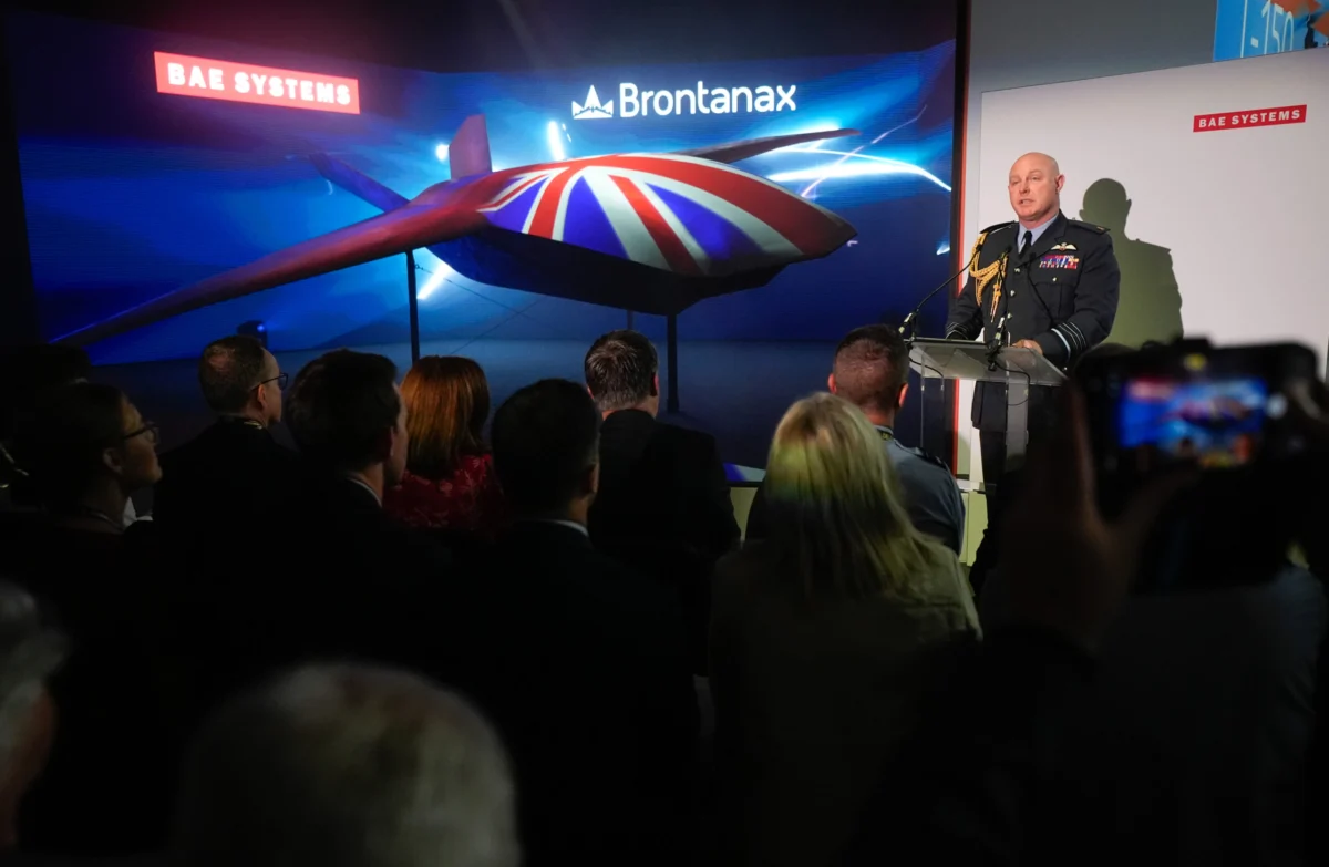 BAE Systems Unveils Brontanax Unmanned Combat Aircraft at Farnborough as Britain Accelerates Sovereign Storm Fighter Program