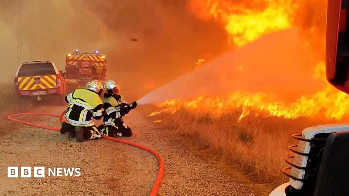 Europe Grapples with Fourth Heatwave and Widespread Wildfires as Temperatures Soar to 40C, Forcing Mass Evacuations and Threatening Key Regions.