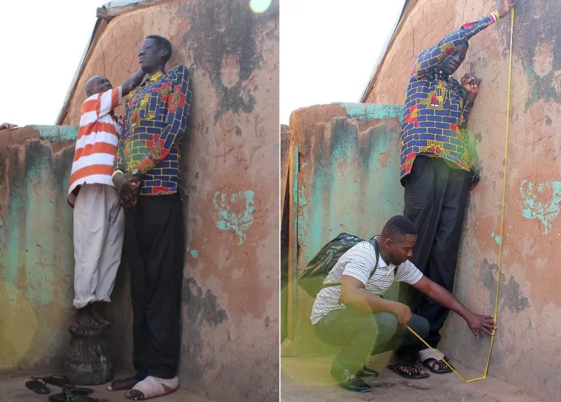 Ghana’s tallest man Sulemana Abdul Samed popularly known as Awuche has died at the age of 33.
