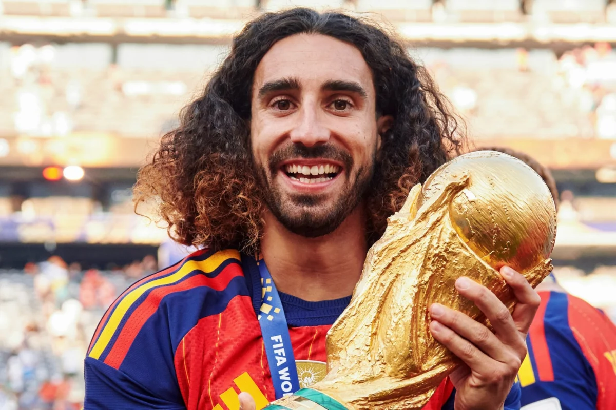 Marc Cucurella Fulfills World Cup Promise with Striking Luis de la Fuente Tattoo