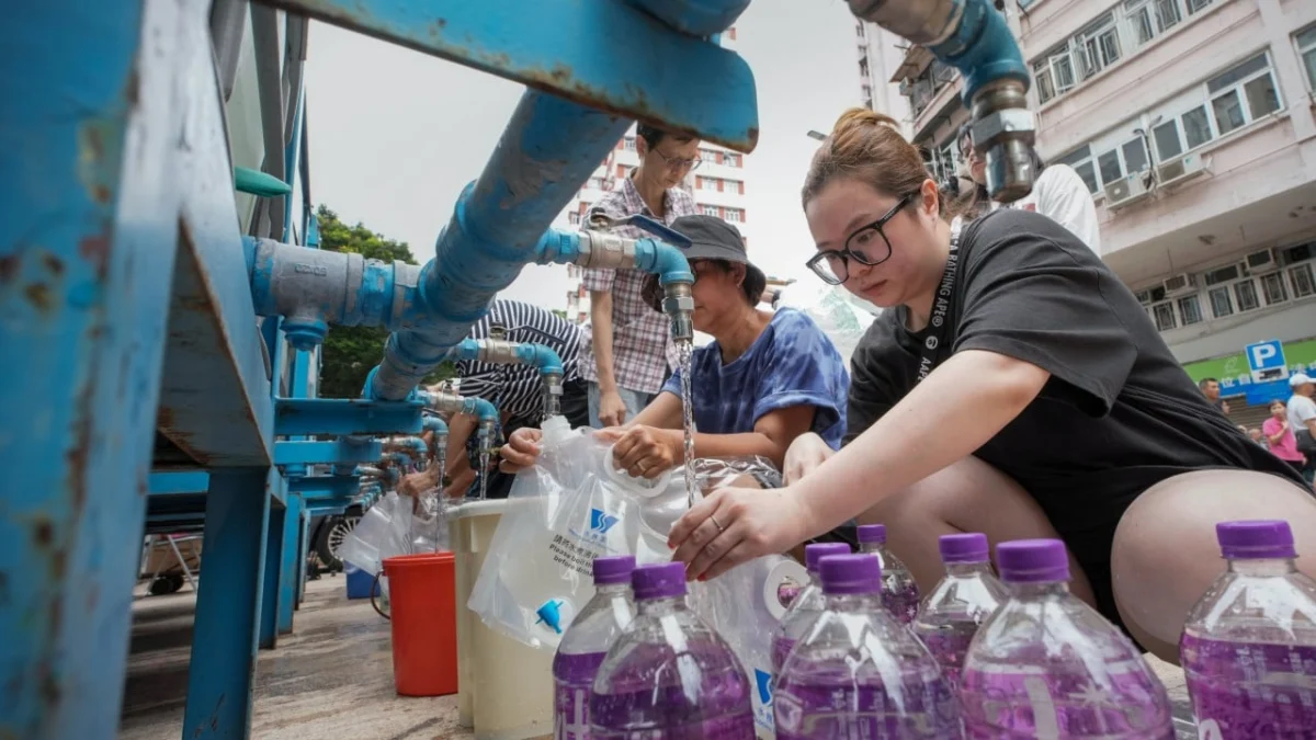 Thousands in Hong Kong’s Eastern District Face 24-Hour Water Outage After Major Pipe Rupture