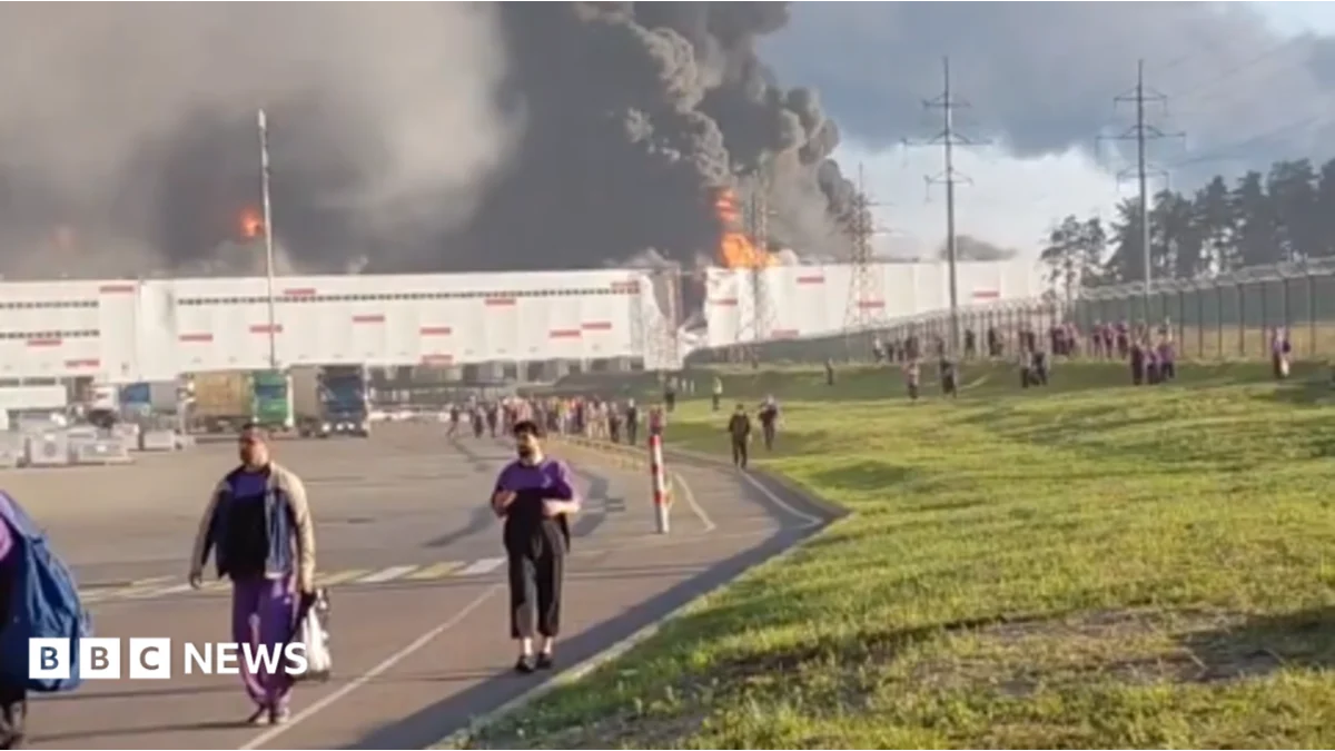Ukrainian Drone Strikes on Wildberries Warehouses Kill Eight, Injure Dozens, Deepening Logistics and Energy Sector Woes for Russia
