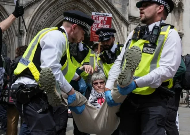 Grandmothers and Grandfathers Under Siege: UK Counter-Terrorism Police Target Elderly Palestine Action Supporters