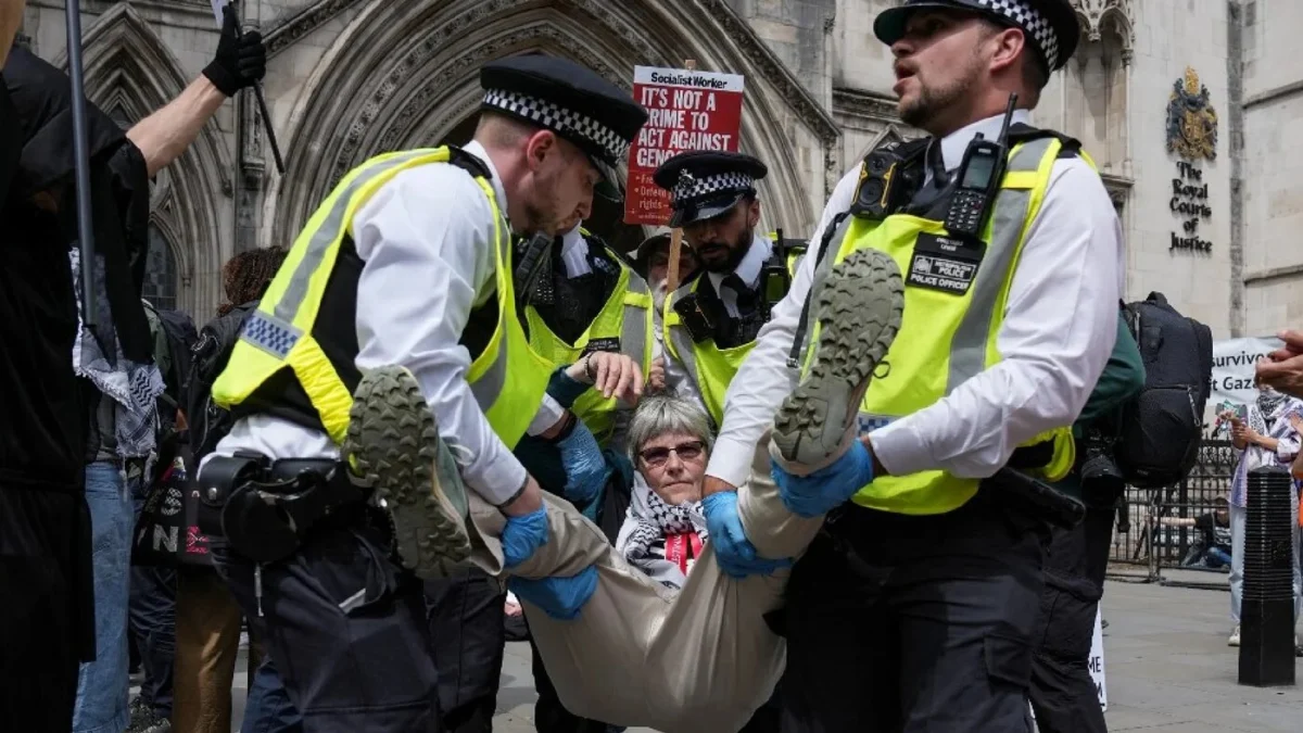 Grandmothers and Grandfathers Under Siege: UK Counter-Terrorism Police Target Elderly Palestine Action Supporters