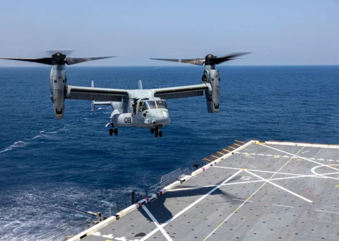 Marine Corps Accepts Final MV-22B Osprey Marking the End of Production and Shift Toward Fleet Modernization