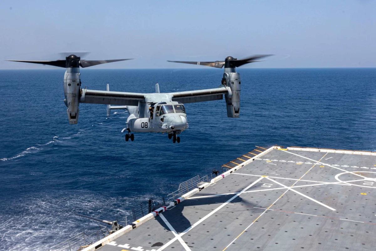 Marine Corps Accepts Final MV-22B Osprey Marking the End of Production and Shift Toward Fleet Modernization