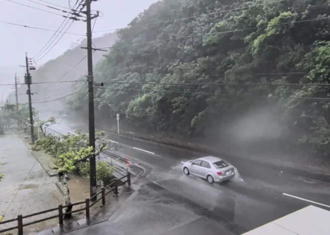 Typhoon Dolphin Unleashes Fury on Okinawa, Stranding Hong Kong Tourists and Crippling Island Infrastructure