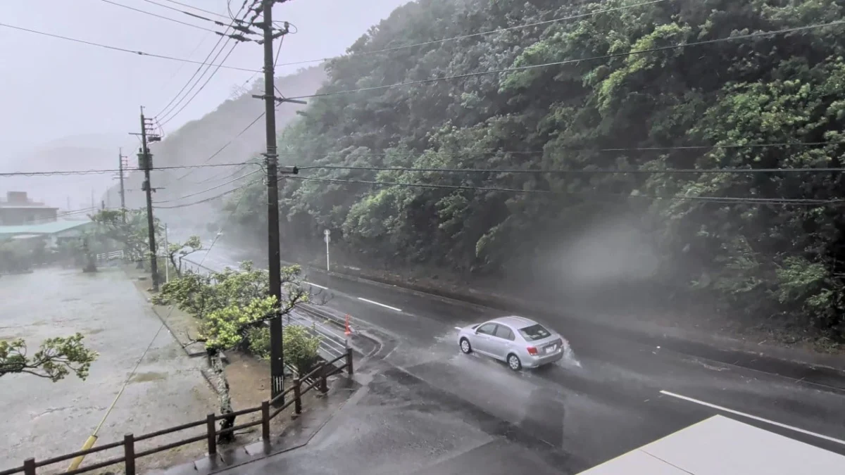 Typhoon Dolphin Unleashes Fury on Okinawa, Stranding Hong Kong Tourists and Crippling Island Infrastructure